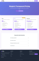Digital Product HTML Template Screenshot 3