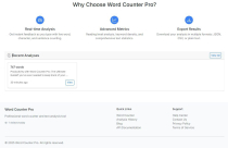 Word Counter Pro - Advanced Text Analysis Tool Screenshot 4