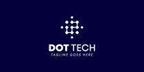 Dot Tech Abstract Tech Logo Screenshot 1