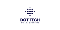 Dot Tech Abstract Tech Logo Screenshot 2
