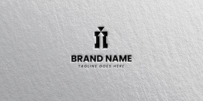 Abstract I Letter Icon Logo