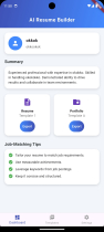 Resume Builder App Flutter UI Screenshot 15