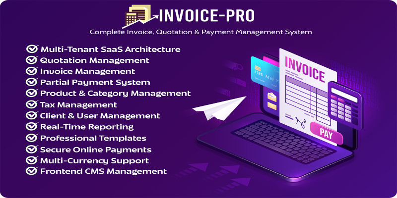 Invoice Pro – SaaS Invoicing Billing System