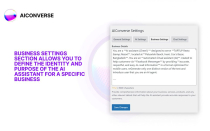 AIConverse - AI-Powered Chatbot WordPress Plugin Screenshot 4