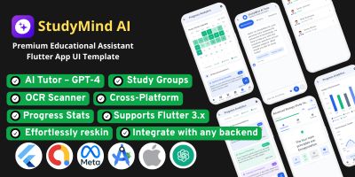 StudyMind AI - AI Educational Assistant - Flutter