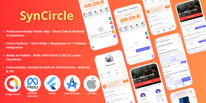 SynCircle App - Flutter Source Code