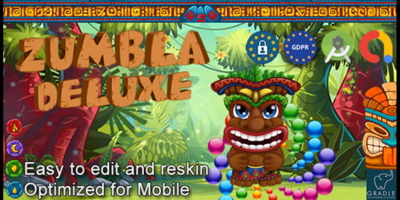 Zumbla Deluxe -Admob GDPR Android Studio