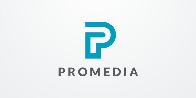 Letter P Vector Logo Design v12