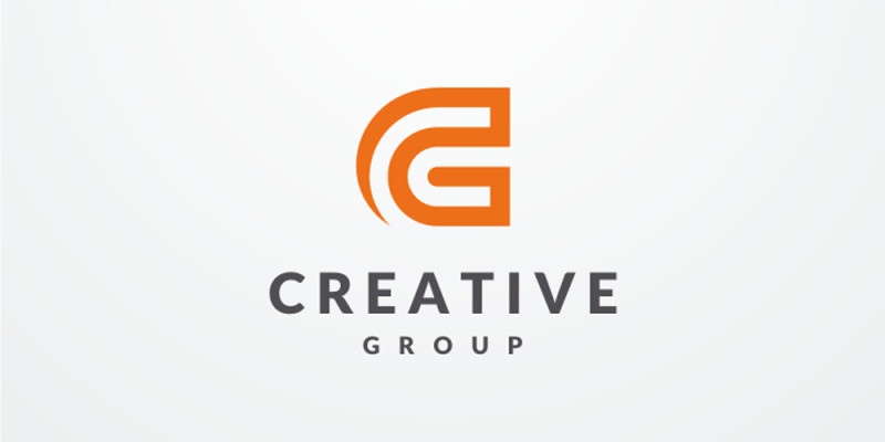 Creative Group Letter G GC CG Vector Logo Design
