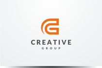 Creative Group Letter G GC CG Vector Logo Design Screenshot 2