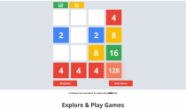 2048 Merge Mania PHP Screenshot 2