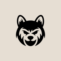 Wild Animal Minimalist Logo 