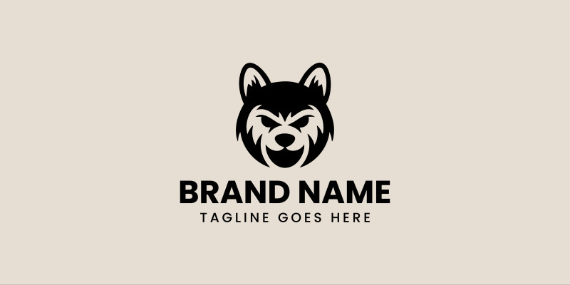 Wild Animal Minimalist Logo ​