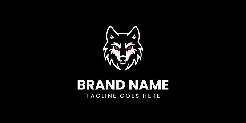 Creative Wolf Logo - Wild Logo