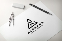 Alphana Abstract A Logo Screenshot 1