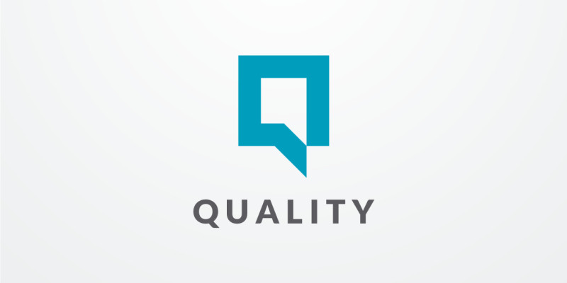 Letter Q Square Vector Logo Design v.18
