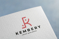 Kembery Letter K Sparkle Logo Screenshot 3
