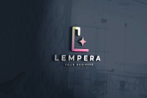 Lempera Letter L Sparkle Logo Screenshot 2