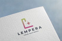 Lempera Letter L Sparkle Logo Screenshot 3