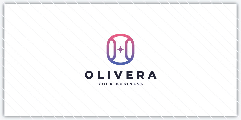 Olivera Abstract O Star Logo