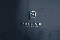 Precisio Letter P Sparkle Logo Screenshot 2