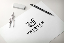 Uniquen Letter U Star Logo Screenshot 1
