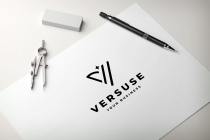 Versuse Abstract V Sparkle Logo Screenshot 1