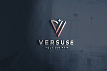 Versuse Abstract V Sparkle Logo Screenshot 2