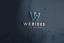 Webides Letter W Star Logo Screenshot 2