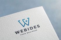 Webides Letter W Star Logo Screenshot 3