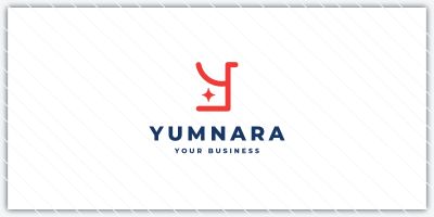 Yumnara Letter Y Sparkle Logo