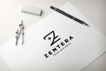 Zentera Abstract Z Sparkle Logo Screenshot 1
