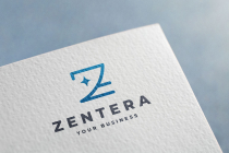 Zentera Abstract Z Sparkle Logo Screenshot 3