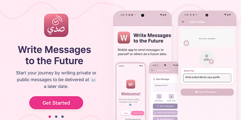 EchoLater - Anonymous Message PHP And Flutter App