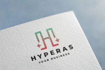 Hyperas Letter H Sparkle Logo Screenshot 3