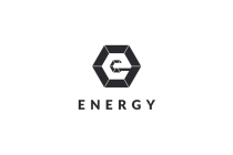 Letter E Hexagon Vector Logo Design v.11 Screenshot 3