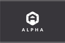 Letter A Hexagon Vector Logo Design v.18 Screenshot 2