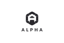 Letter A Hexagon Vector Logo Design v.18 Screenshot 3