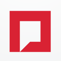 Letter P Square Vector Logo Design v.22