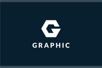 Letter G Geometric Hexagon Vector Logo Design v.05 Screenshot 2