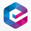 Letter E Hexagon Geomeric Vector Logo Design v18