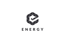 Letter E Hexagon Geomeric Vector Logo Design v18 Screenshot 3