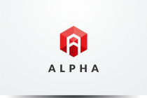 Letter A Geometric Hexagon Vector Logo Design v14 Screenshot 1