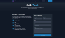 Premium Next.js SaaS Landing Page Screenshot 3