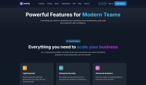 Premium Next.js SaaS Landing Page Screenshot 5