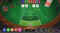 Baccarat Game Lite – Unity 3D Casino Game Screenshot 7