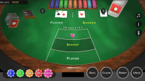 Baccarat Game Lite – Unity 3D Casino Game Screenshot 8