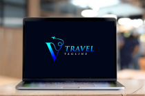 Adventure Travel Logo Design, Letter V Travel Logo Screenshot 1