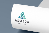 ASMEDA Abstract Triangle Tech Logo Screenshot 1