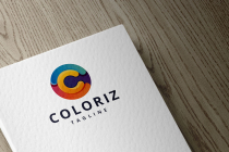 Colorful Circular C Letter Logo Screenshot 2